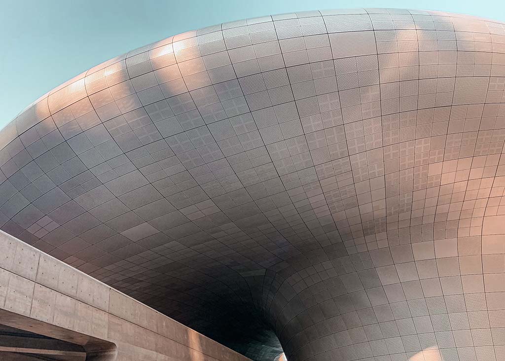 Dongdaemun Design Plaza in Seoul, South Korea